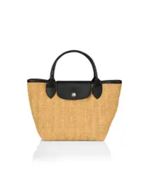 Le Pliage Paille Small Top Handle Tote vip time amman jordan