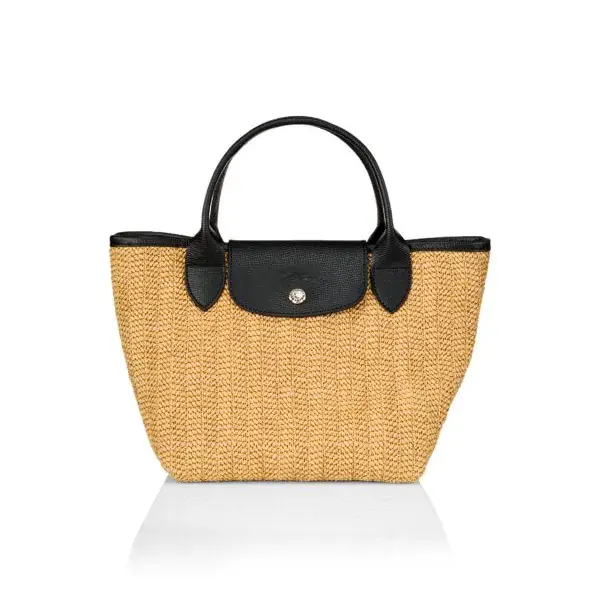Le Pliage Paille Small Top Handle Tote vip time amman jordan