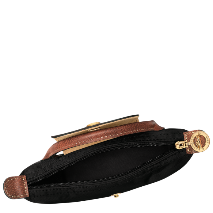 Longchamp Le Pliage Original Pouch with handle - Black Mini vip time amman jordan bag