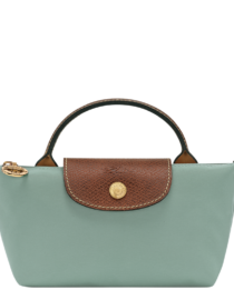 Longchamp Le Pliage Original Pouch with handle - Celadon Mini