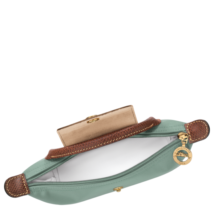Longchamp Le Pliage Original Pouch with handle - Celadon Mini