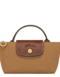 Longchamp Le Pliage Original Pouch with handle - Fawn Mini Vip time amman jordan