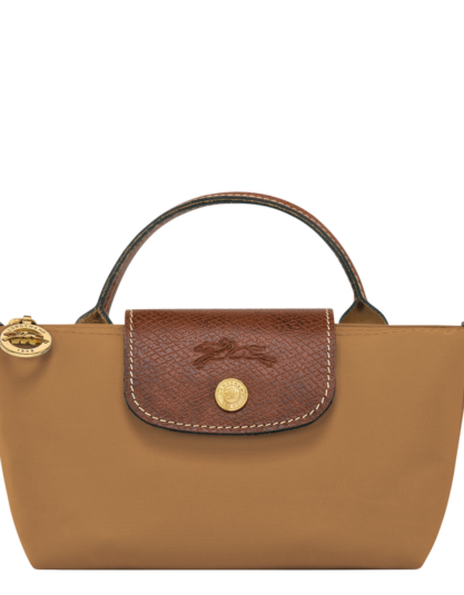 Longchamp Le Pliage Original Pouch with handle - Fawn Mini Vip time amman jordan