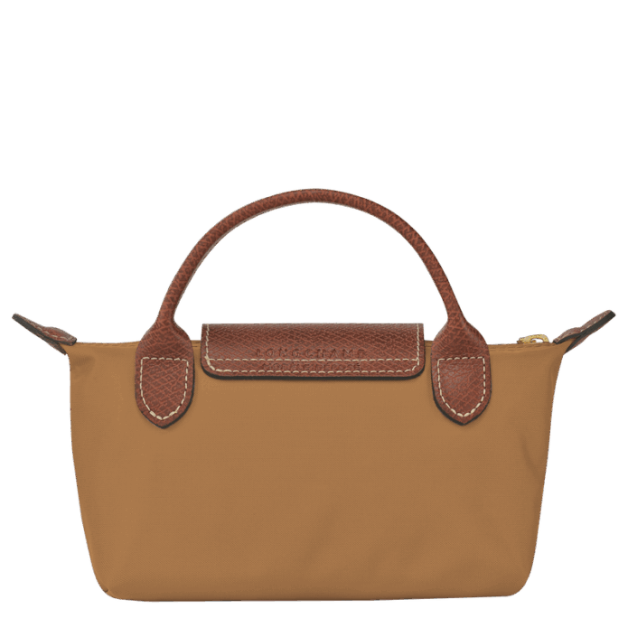 Longchamp Le Pliage Original Pouch with handle - Fawn Mini Vip time amman jordan