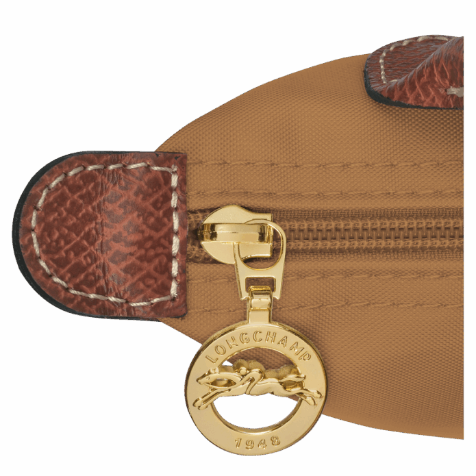 Longchamp Le Pliage Original Pouch with handle - Fawn Mini Vip time amman jordan