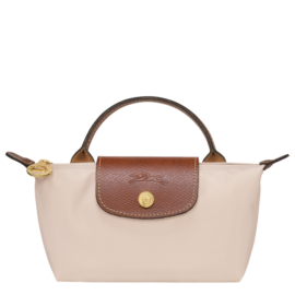 Longchamp Le Pliage Original Pouch with handle - Paper Mini Vip time amman jordan