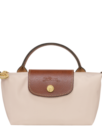 Longchamp Le Pliage Original Pouch with handle - Paper Mini Vip time amman jordan