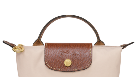 Longchamp Le Pliage Original Pouch with handle - Paper Mini Vip time amman jordan