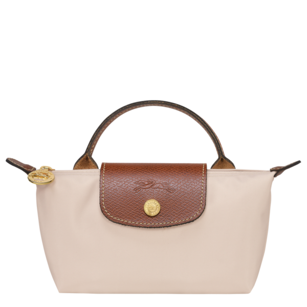 Longchamp Le Pliage Original Pouch with handle - Paper Mini Vip time amman jordan