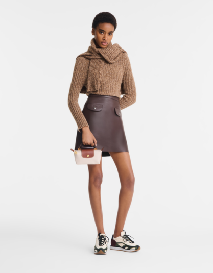 Longchamp Le Pliage Original Pouch with handle - Paper Mini Vip time amman jordan
