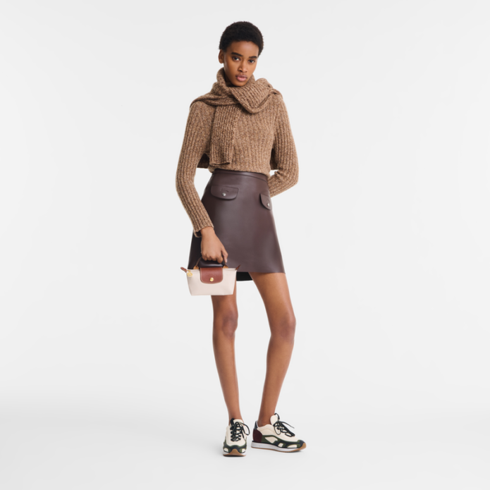 Longchamp Le Pliage Original Pouch with handle - Paper Mini Vip time amman jordan