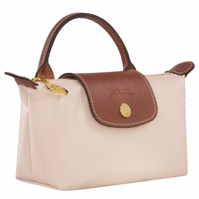 Longchamp Le Pliage Original Pouch with handle - Paper Mini Vip time amman jordan