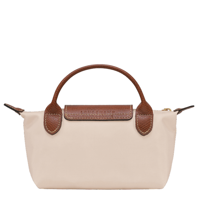 Longchamp Le Pliage Original Pouch with handle - Paper Mini Vip time amman jordan