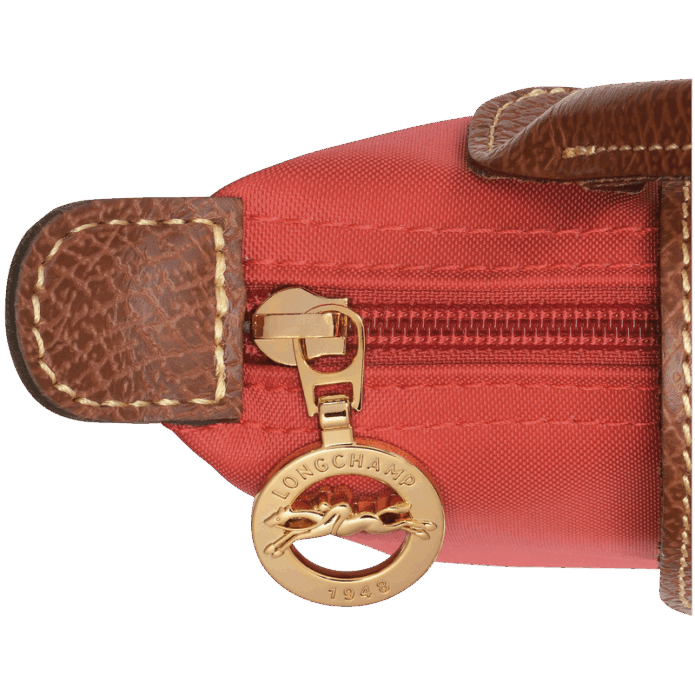 Longchamp Le Pliage Original Pouch with handle - Tomato Mini Vip time amman jordan