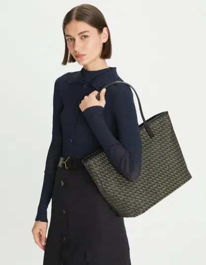 Tory Burch Ever‑Ready Zip Tote – Black vip time amman jordan bag