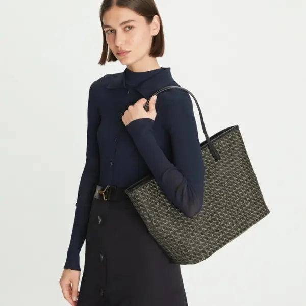Tory Burch Ever‑Ready Zip Tote – Black vip time amman jordan bag