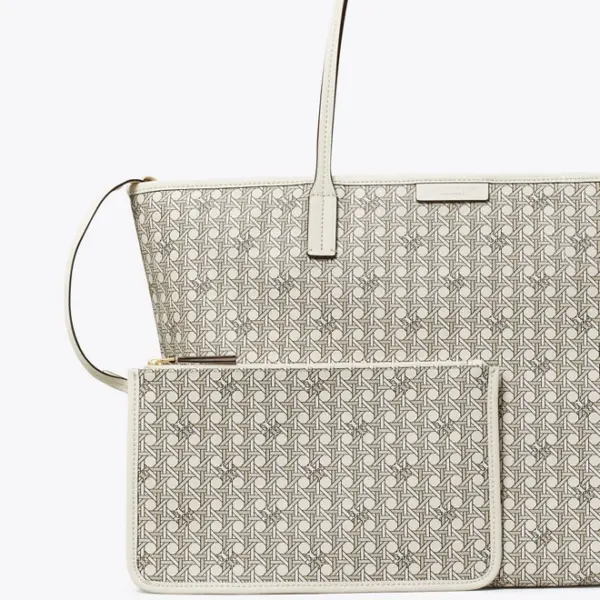 Tory Burch Ever‑Ready Zip Tote – New Ivory vip time amman jordan