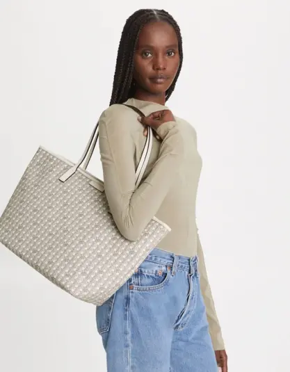 Tory Burch Ever‑Ready Zip Tote – New Ivory vip time amman jordan