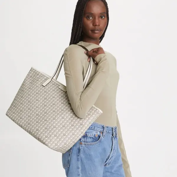 Tory Burch Ever‑Ready Zip Tote – New Ivory vip time amman jordan