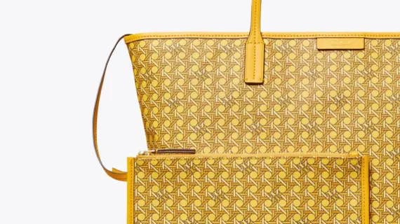 Tory Burch Ever‑Ready Zip Tote – Sunset Glow viptime amman jordan