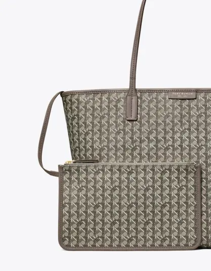 Tory Burch Ever‑Ready Zip Tote – Zinc vip time amman jordan
