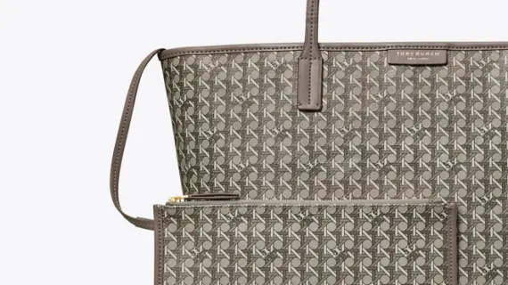 Tory Burch Ever‑Ready Zip Tote – Zinc vip time amman jordan