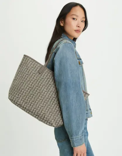Tory Burch Ever‑Ready Zip Tote – Zinc vip time amman jordan