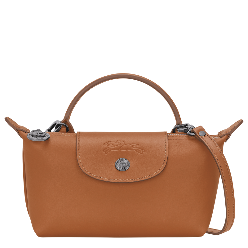 Longchamp Le Pliage Xtra Pouch with handle - cashew Mini Vip time amman jordan