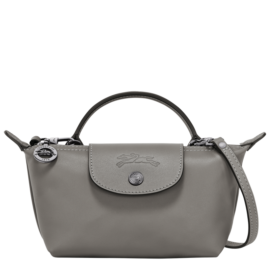 Longchamp Le Pliage Xtra Pouch with handle - turtledove Mini Vip time amman jordan