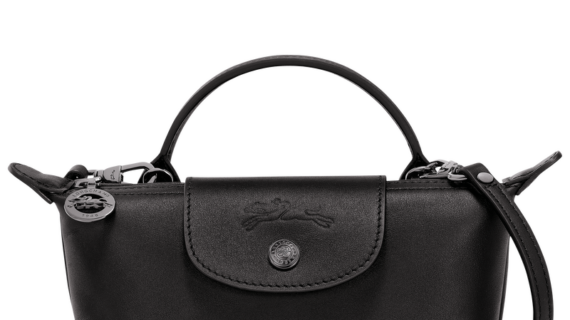 Longchamp Le Pliage Xtra XS Pouch – Black
