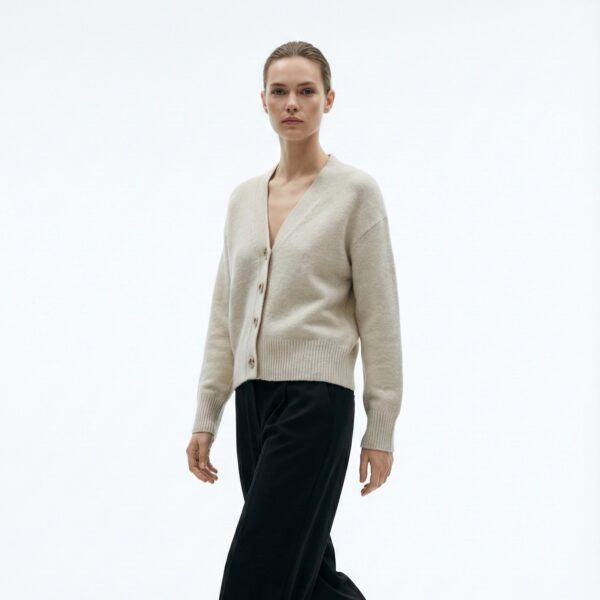 ZARA WOMAN soft beige knit cardigan for women – VIP Time Jordan