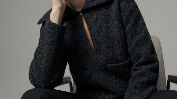 ZARA WOMAN cozy gray pullover for women fast delivery Jordan