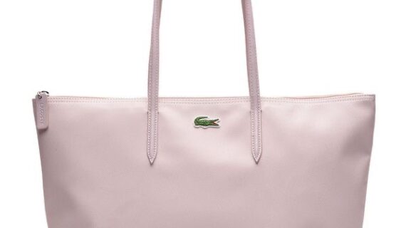 Lacoste Tote Bag -baby pink