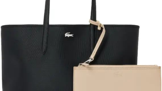 Lacoste  Double Face Bag -black-khaki