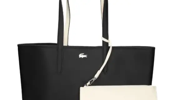Lacoste  Double Face Bag -Black-white