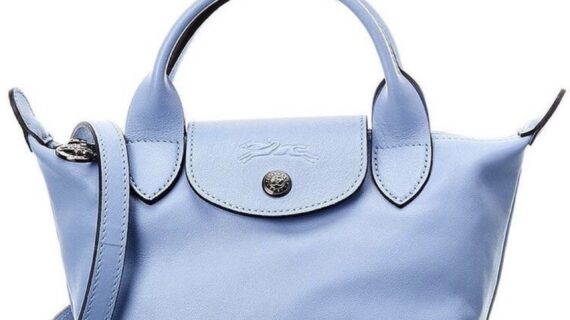 Longchamp Le Pliage Xtra XS handbag -Baby blue