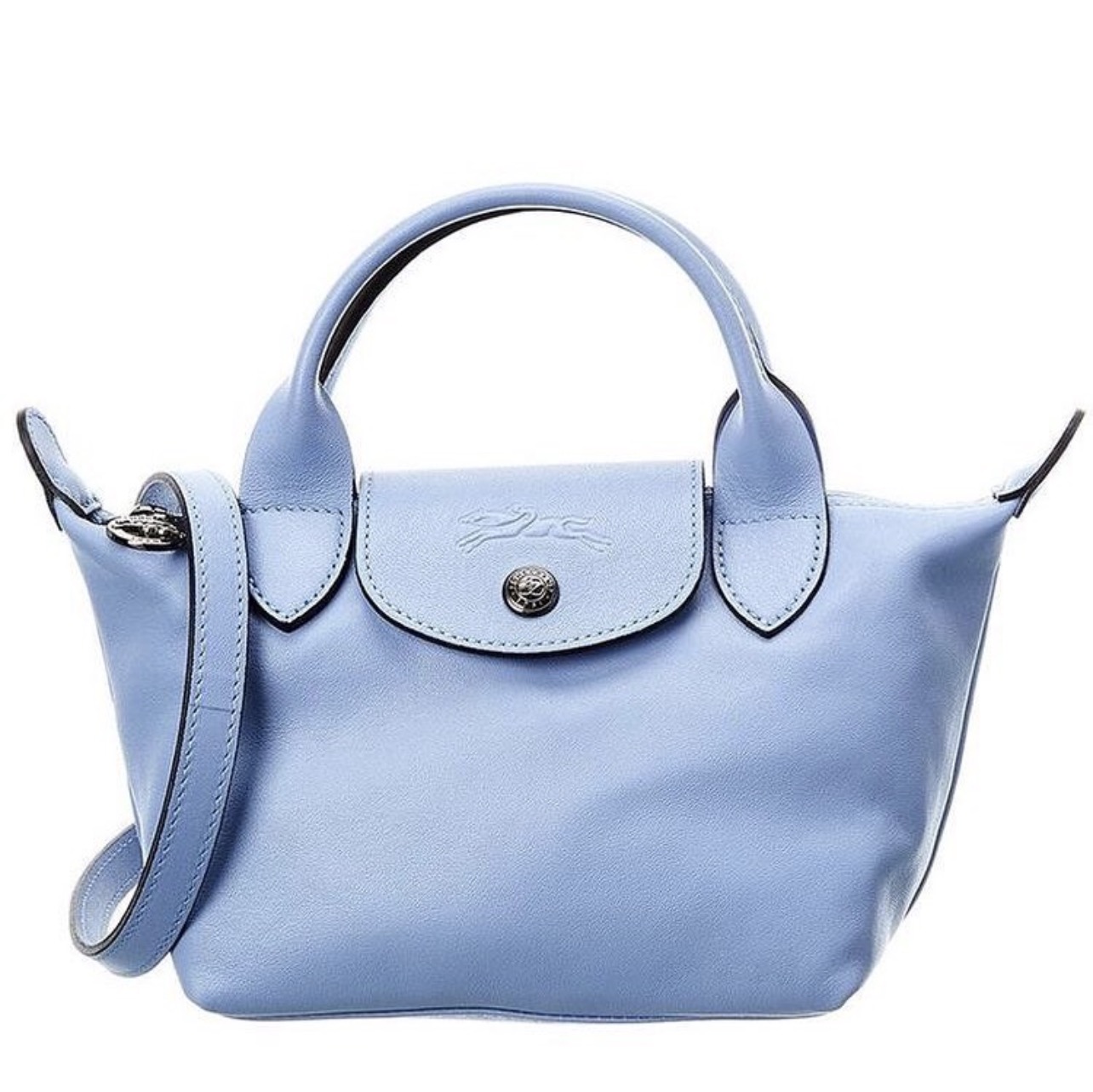 Longchamp Le Pliage Xtra XS handbag -Baby blue