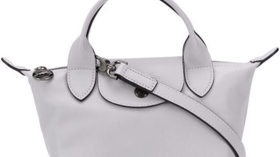 Longchamp Le Pliage Xtra XS handbag -Light gray