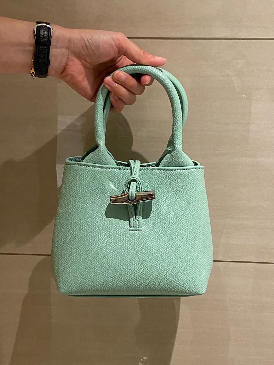Longchamp Le Roseau XS Handbag- green - Image 2