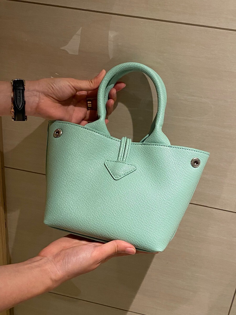 Longchamp Le Roseau XS Handbag- green - Image 4