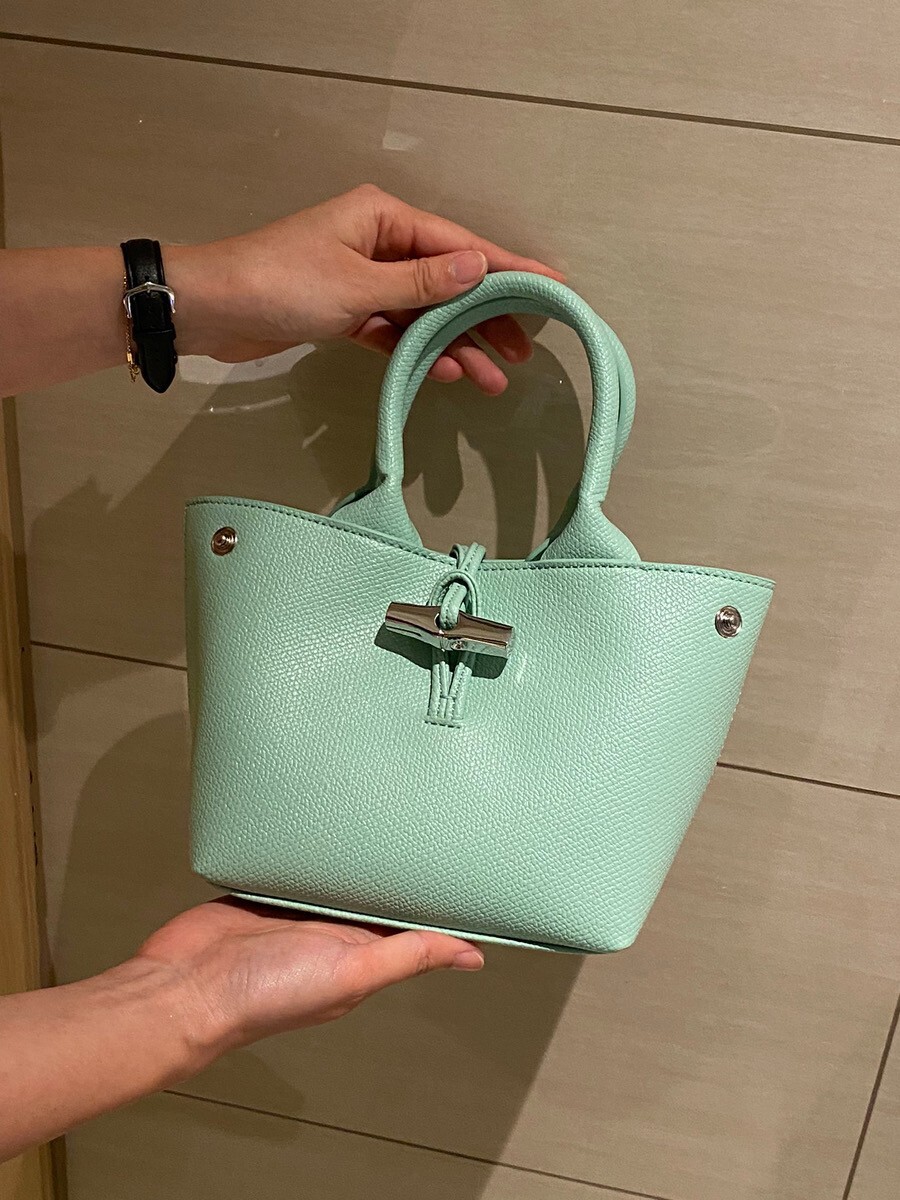 Longchamp Le Roseau XS Handbag- green - Image 3