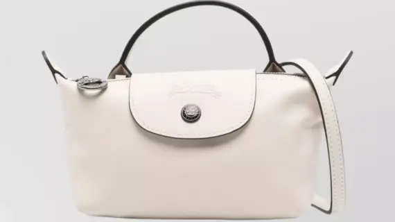 Longchamp Le Pliage Xtra XS Pouch – white