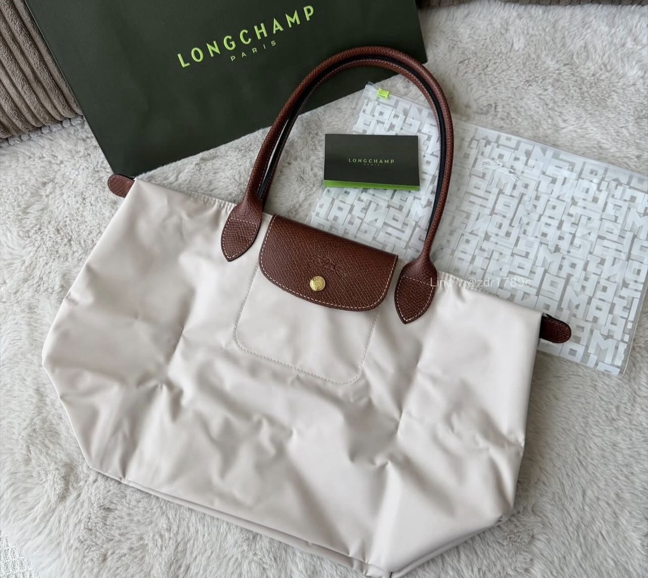 Longchamp Le Pliage Original M Tote Bag –paper - Image 2